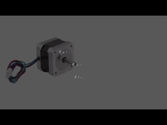 Motor de pasos linear híbrido NEMA17 42m m del tornillo de posicionamiento de la unidad externa