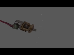 Motor de pasos bipolar del diámetro de SM08-GB10 8m m con la caja de cambios del eje de D