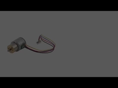 Motor de pasos del engranaje micro de la alta precisión 20m m 12v DC 2 alambre de la fase 4