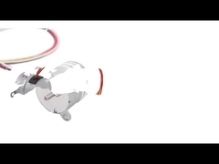 diámetro de 25m m motor de pasos SM25-024-8135G del ángulo del paso de 15 grados