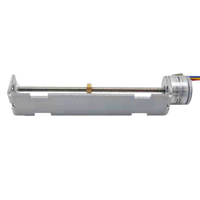 15mm 9V DC Miniature Slider Screw Stepper Motor with 0.02mm Displacement Resolution and 2 Phase Precision