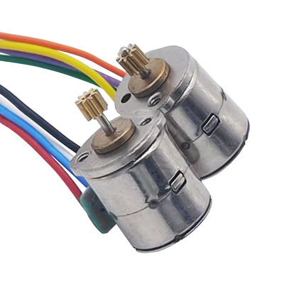8mm Diameter 2-phase 4-wire Micro Stepper Motor with 385mA Current and 18 Degree Step Angle for Precision Applications