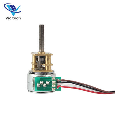 2 Phase Micro Gear Stepper Motor High Torque  5V Mini Gearbox Step Motor