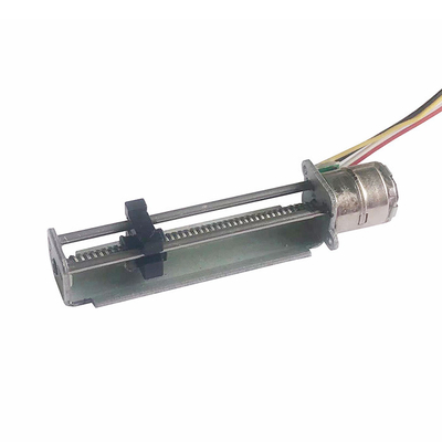Motor de pasos del actuador linear del diámetro de SM10-42L 10m m mini con el soporte y el resbalador