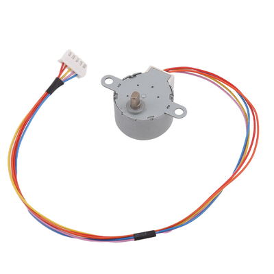 El motor de pasos de poco ruido del imán permanente 30BYJ46 con I cortó el ángulo $0.8~3/unit del paso °/82.25 del eje 12V 7,5