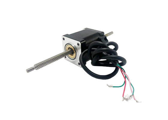 Nema 14 (35mm) hybrid stepper motor, bipolar, 4-lead, ACME lead screw,1.8° Step Angle,high performance.