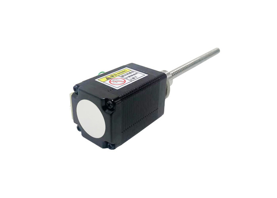 Voltaje híbrido 2,1/3.7V 1A actual, 4 alambres del ángulo del paso del motor de pasos 1.8° del tornillo de la bola de la nema 11 (28m m) de ventaja
