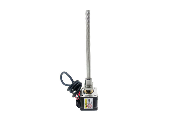 Nema 14 35mm Hybrid Ball Screw Stepper Motor 1.8° Ángulo de paso Voltado 1.4 / 2.9V Corriente 1.5A,4 Cables de plomo