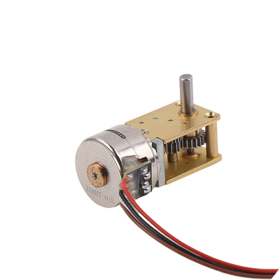 15mm Geared Stepper Motor Ratio 211 to 10301 10Ω/31Ω Coil Resistance