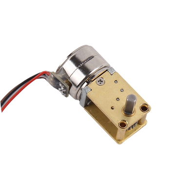 15mm Motor+Worm Gearbox Geared Stepper Motor for Robotics、Industrial Use、Automation