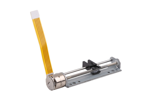 VSM10152 de 10 mm de diámetro M2 parafuso de plomo POM deslizador motor paso a paso lineal con 4 pines FPC