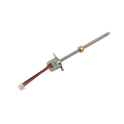 motor paso a paso de alta precisión 5VDC Micro motor paso a paso lineal 10 mm pm motor paso a paso con tuerca para equipos médicos