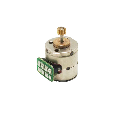 Alta precisión 2 fase 4 alambre ángulo de paso de 18 grados 8 mm micro motor paso a paso